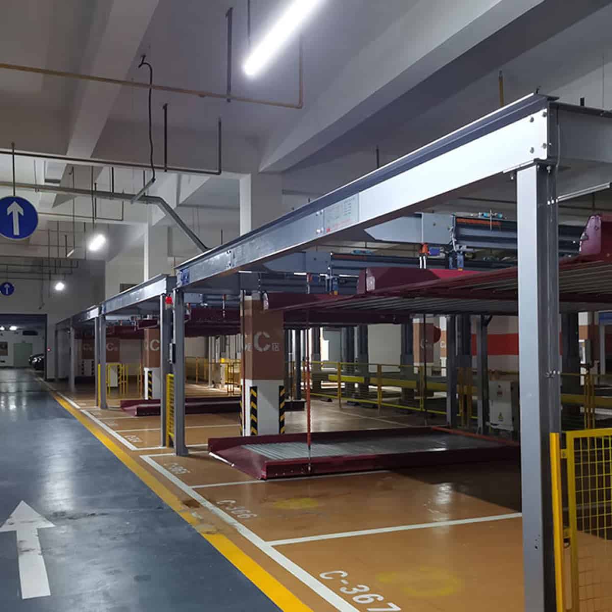 两当PJS地坑式简易升降机械式立体车库