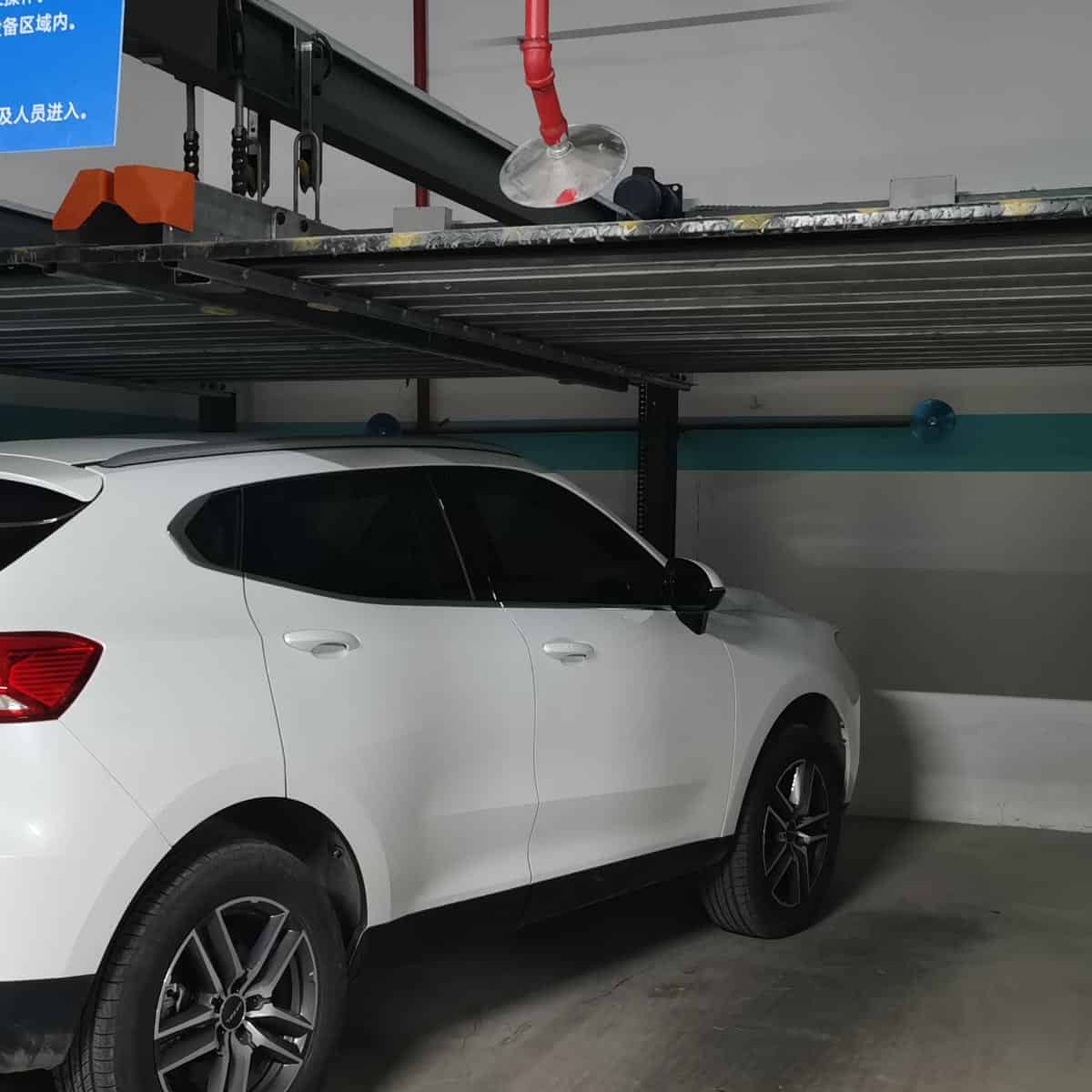 两当PJS二层地坑式简易升降机械立体车库