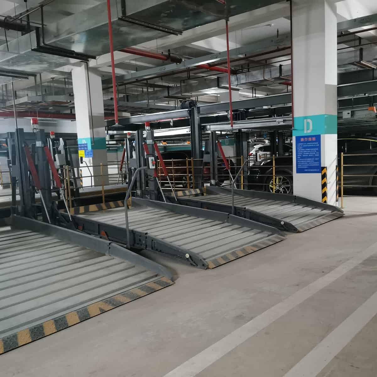 两当简易升降PJS俯仰式机械立体车库