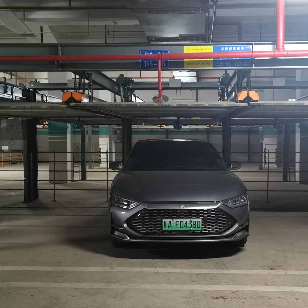 洛南简易升降PJS四柱机械立体车库