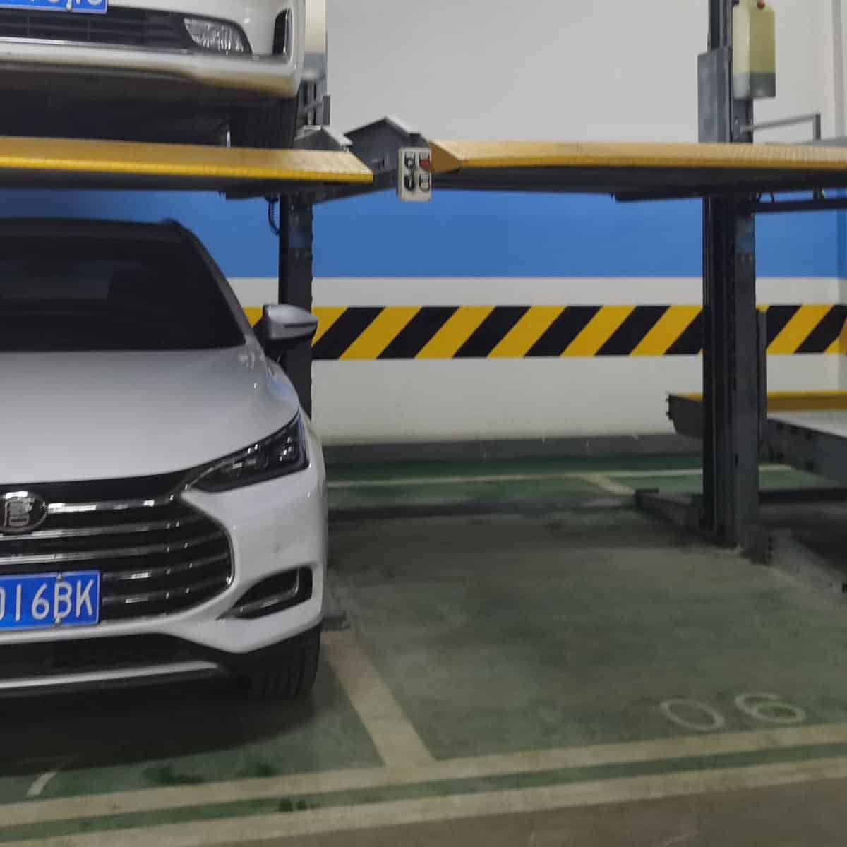 两当简易升降PJS两柱式机械立体车库