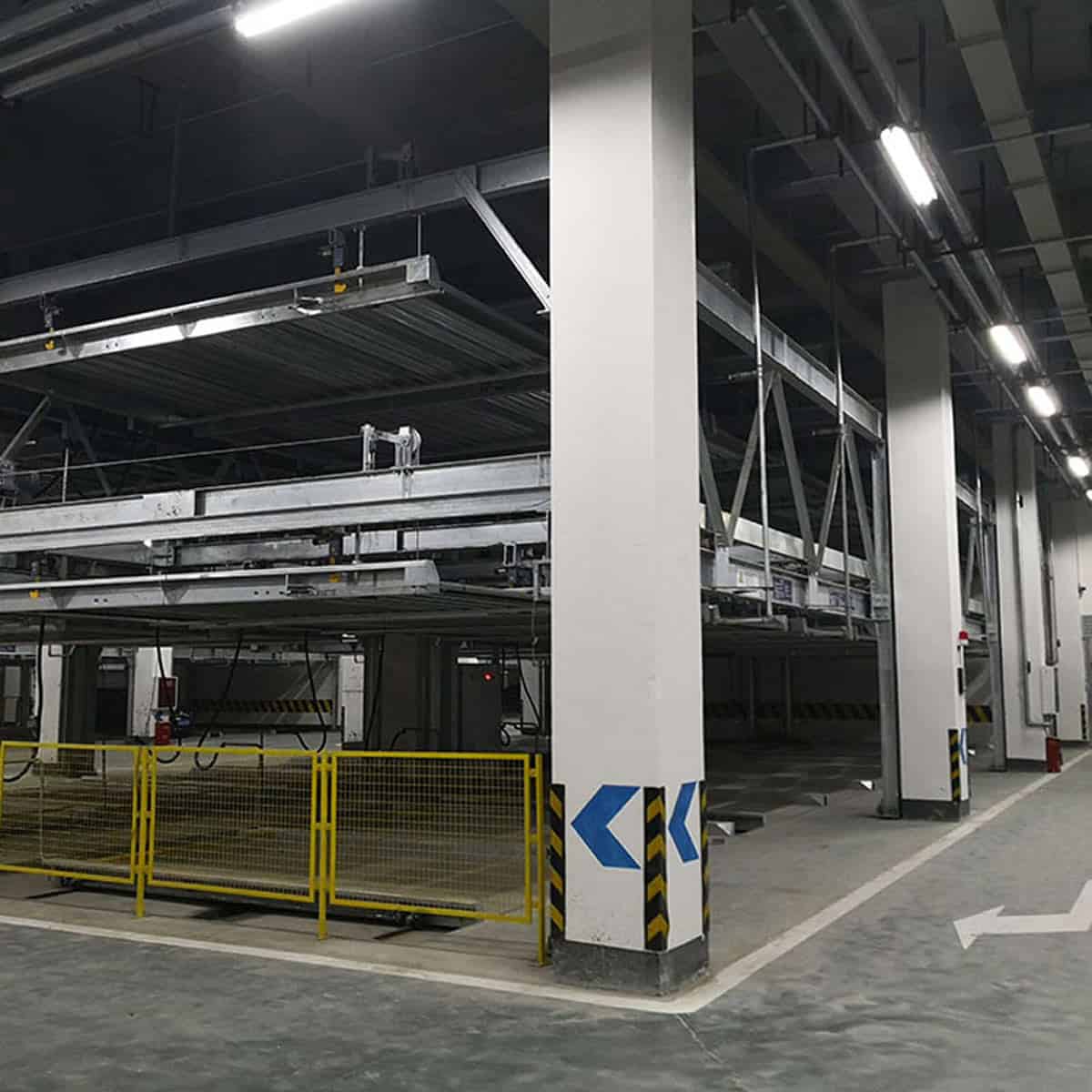 子长PSH3三层升降横移机械式立体车库