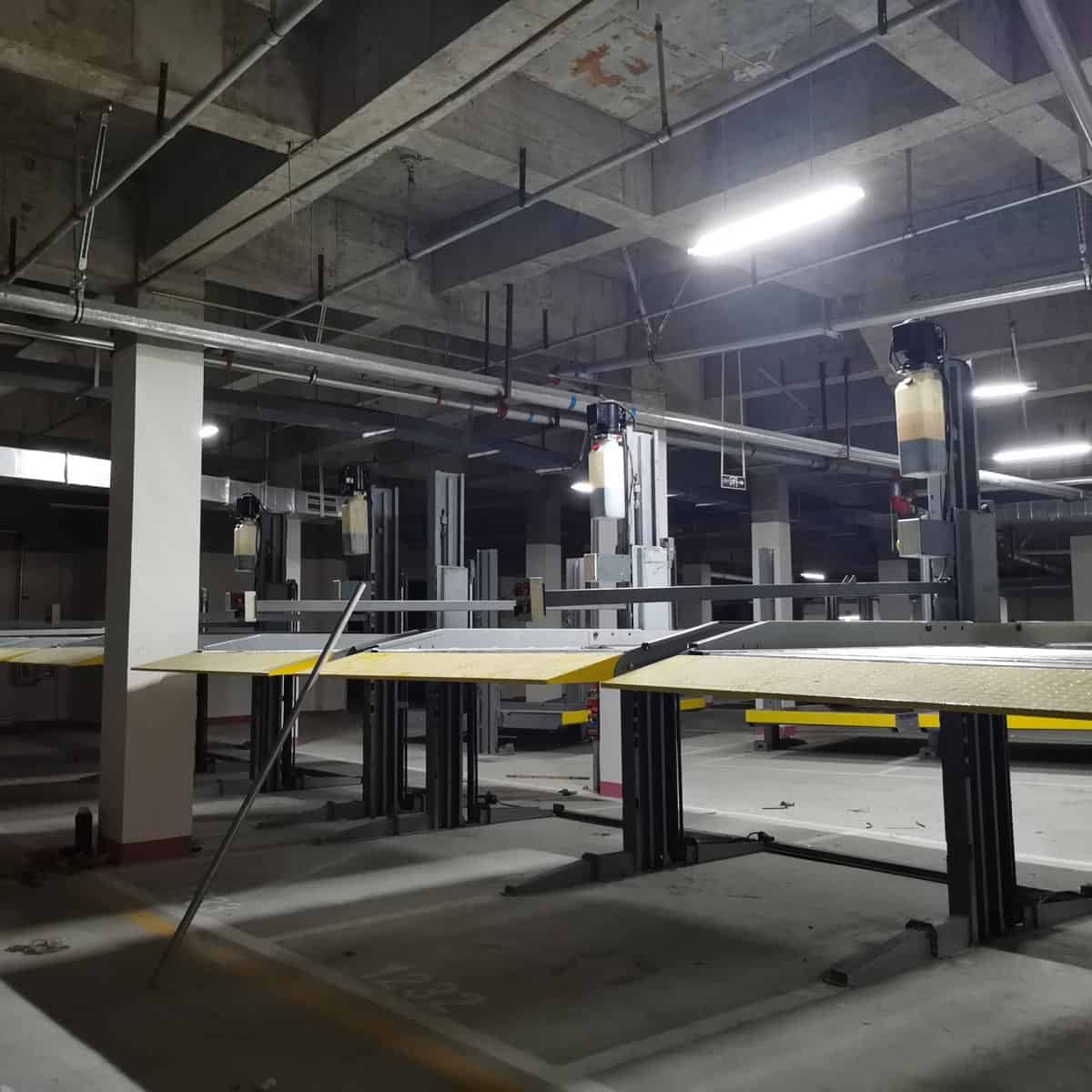 两当两柱式简易升降机械立体车库