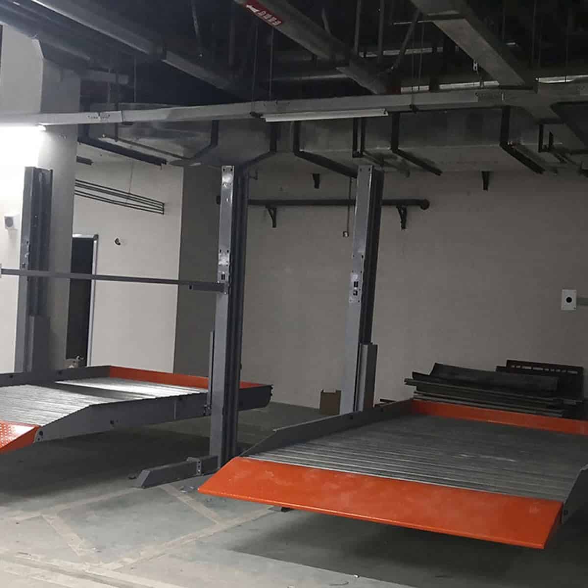 杨陵升降横移机械式立体车库安装