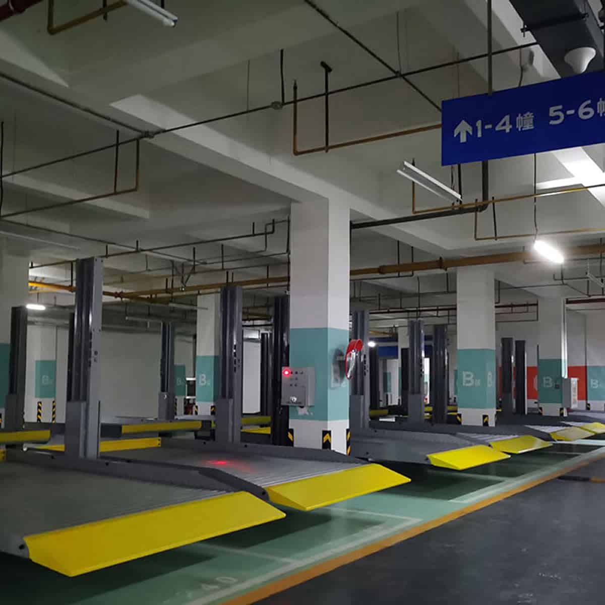 4柱机械立体车库租用
