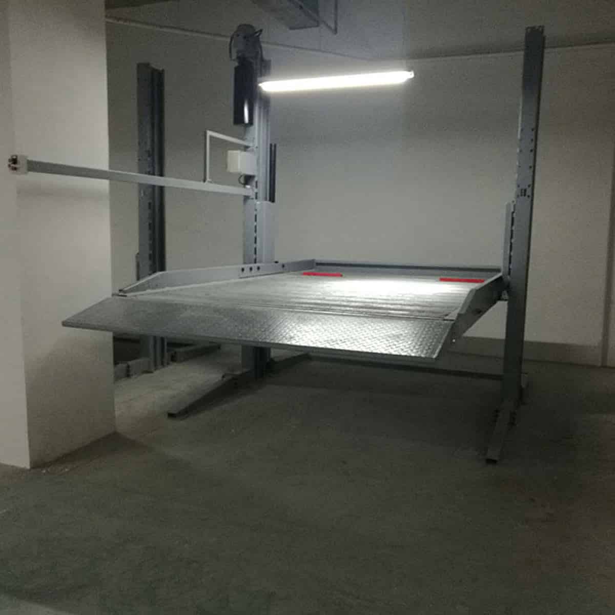 洛南简易升降式机械立体车库拆除