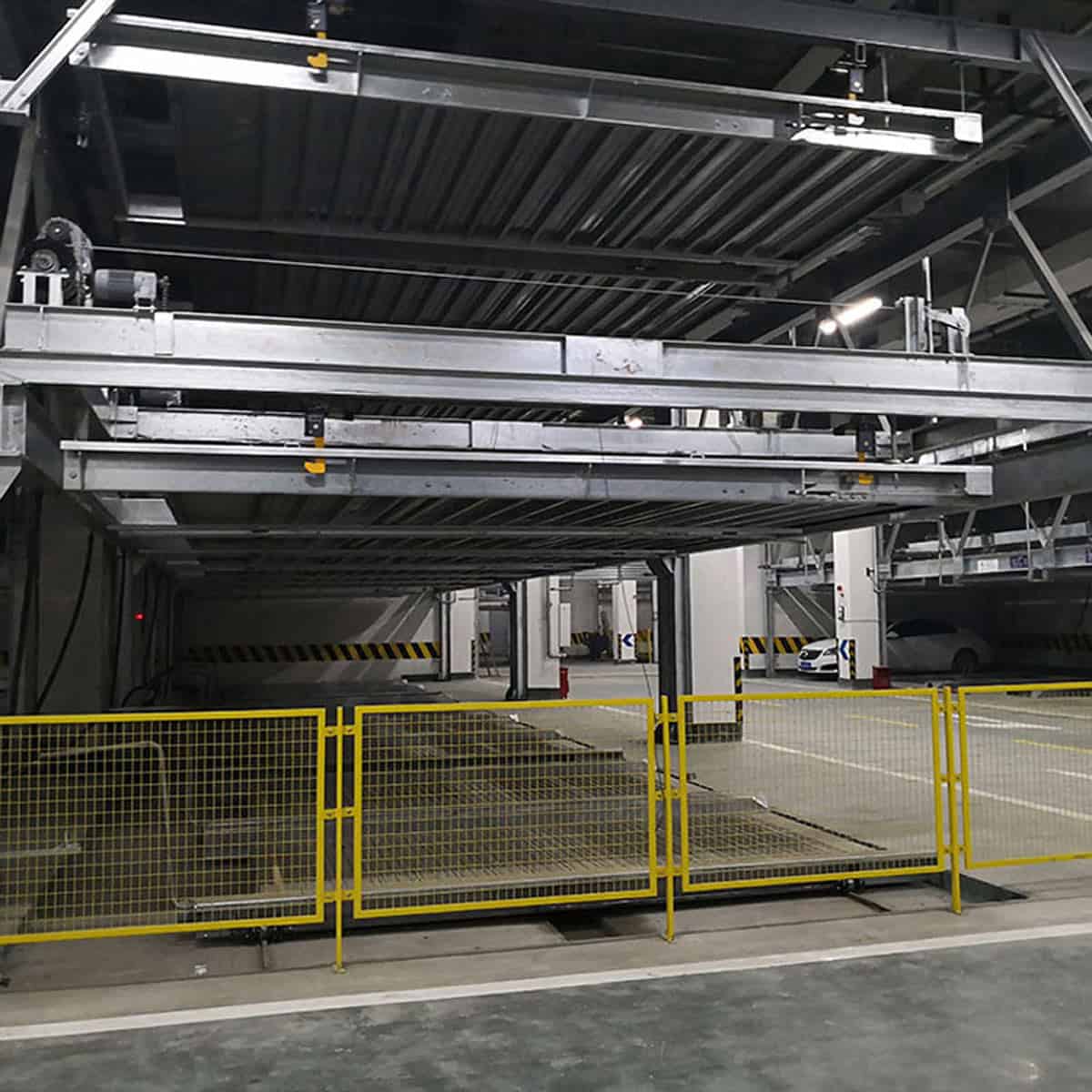 杨陵平移机械停车设备拆除