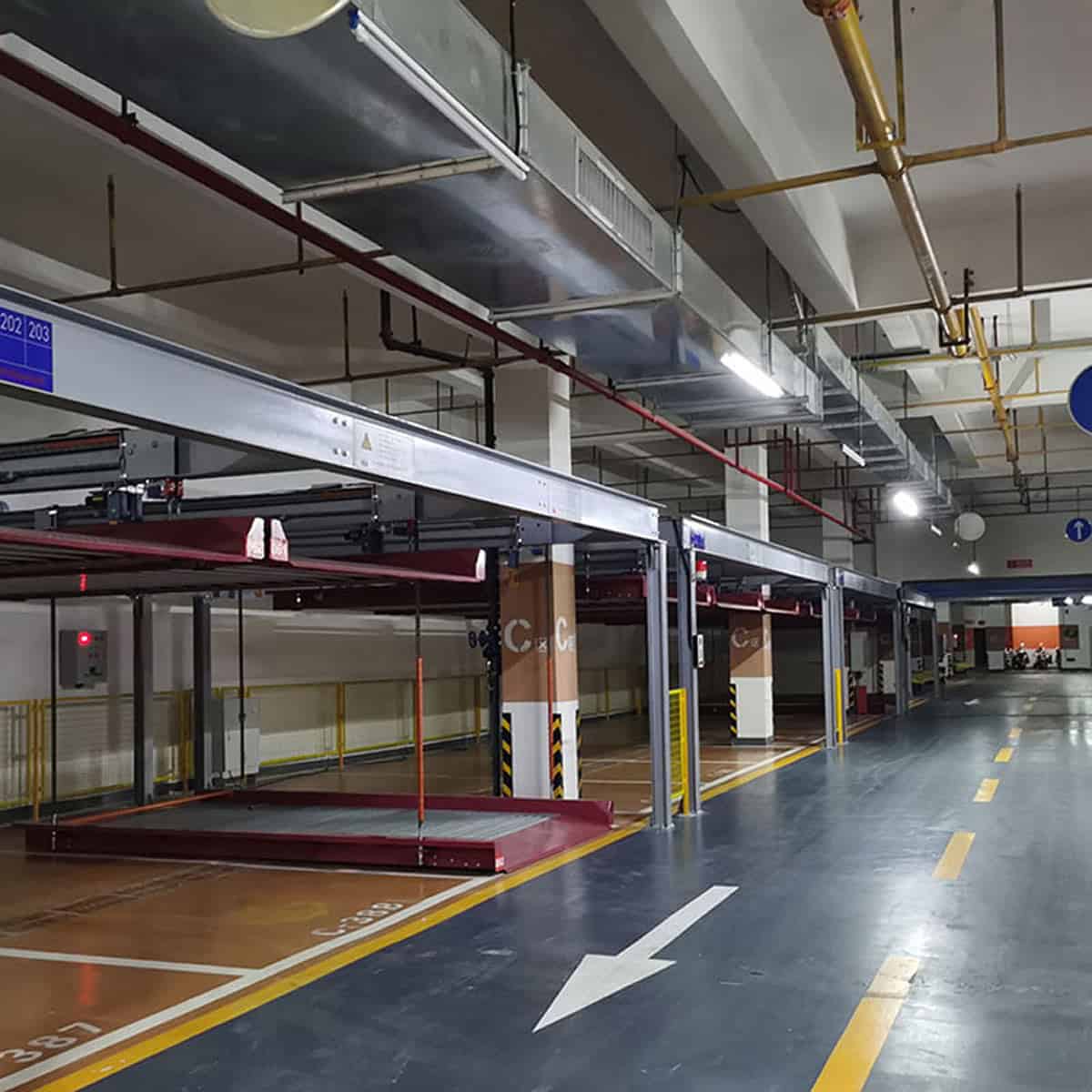 两当横移机械车库出租