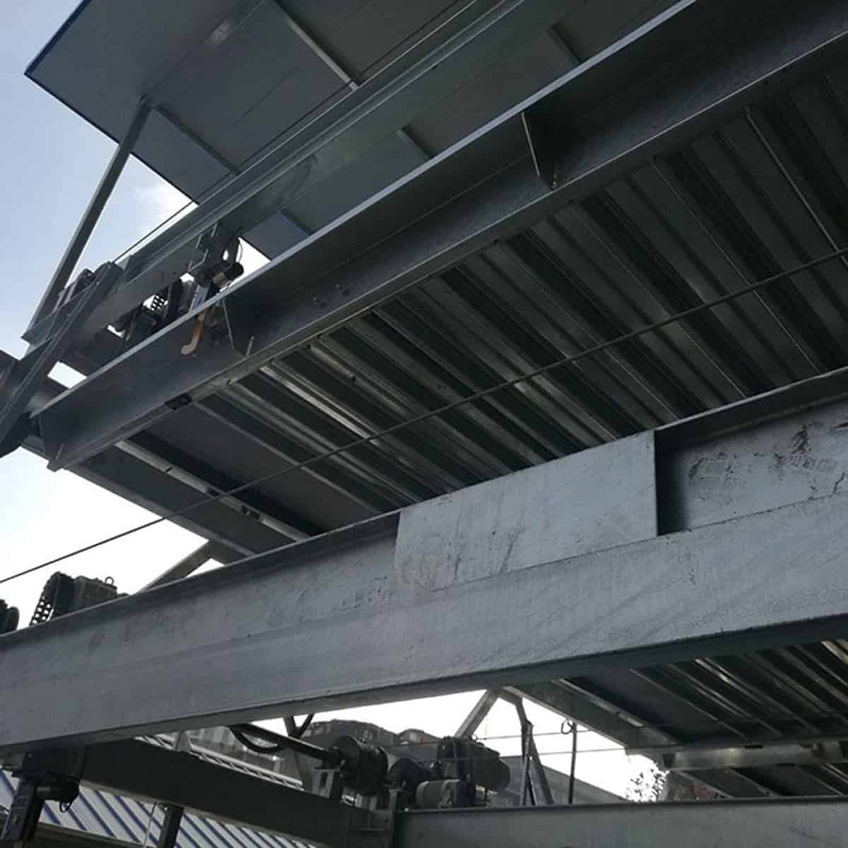 杨陵两柱式停车位安装