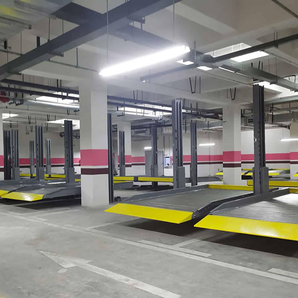 阿克塞俯仰式立体车库停车设备租用