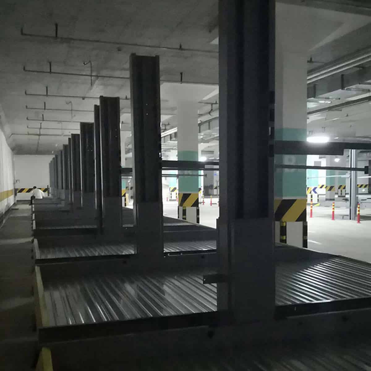 白云PSH机械式停车设备拆除