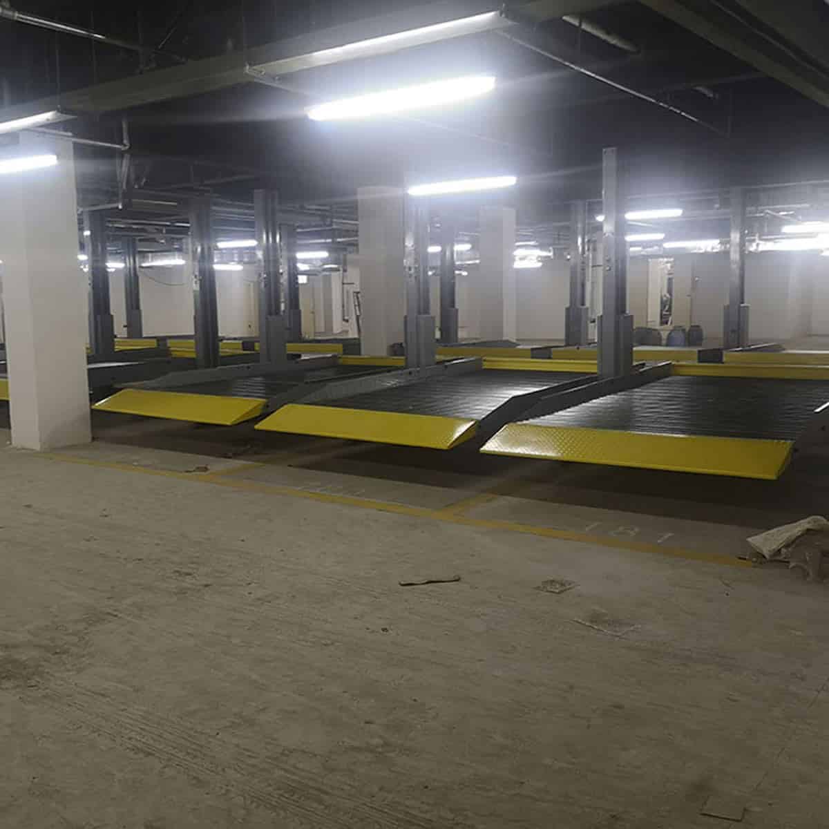 杨陵俯仰机械式停车库改造