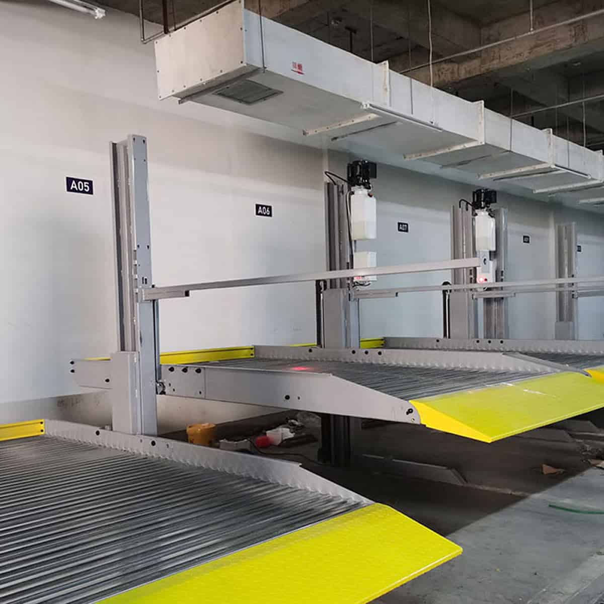 子长家用机械式停车位过验收