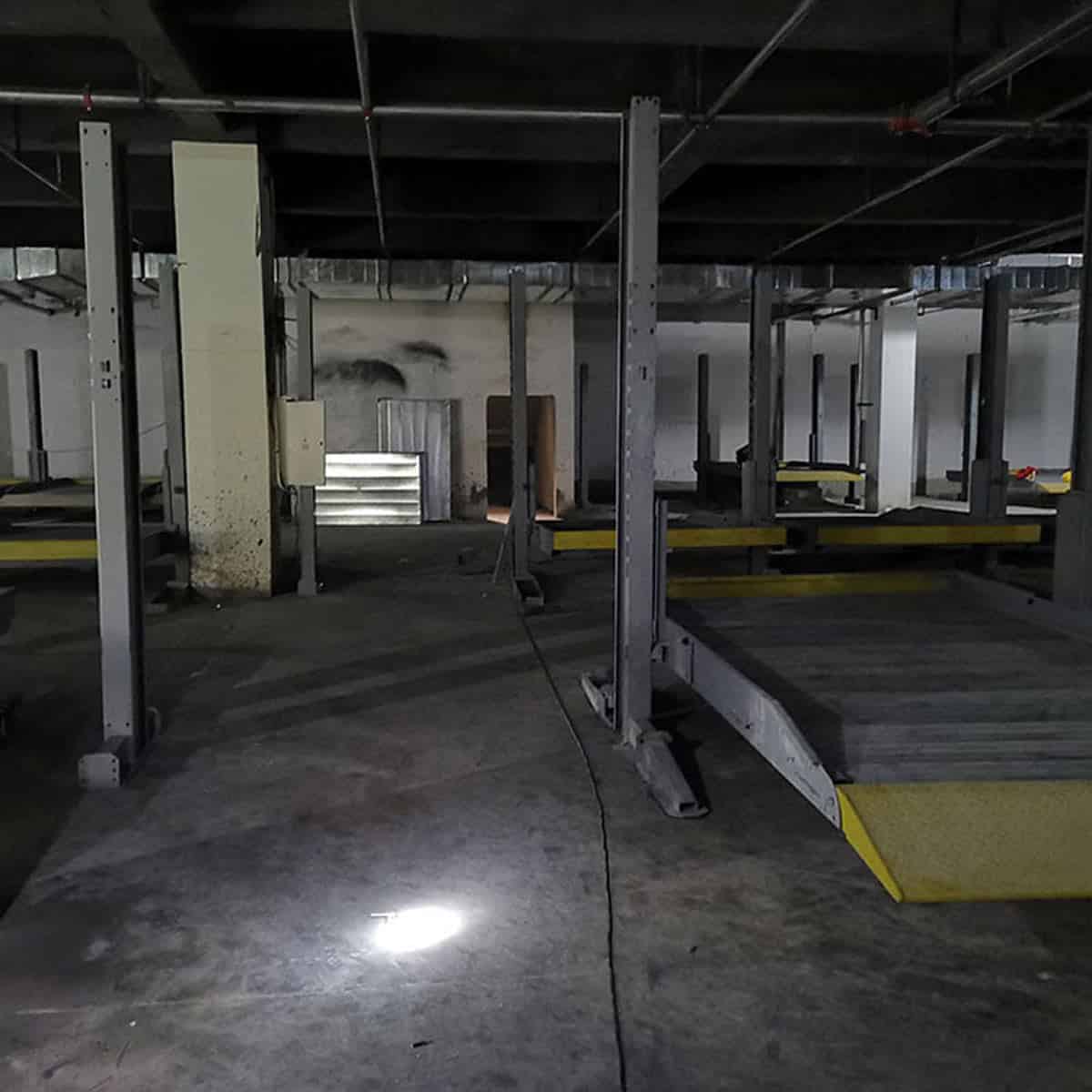 江北室内机械停车拆除