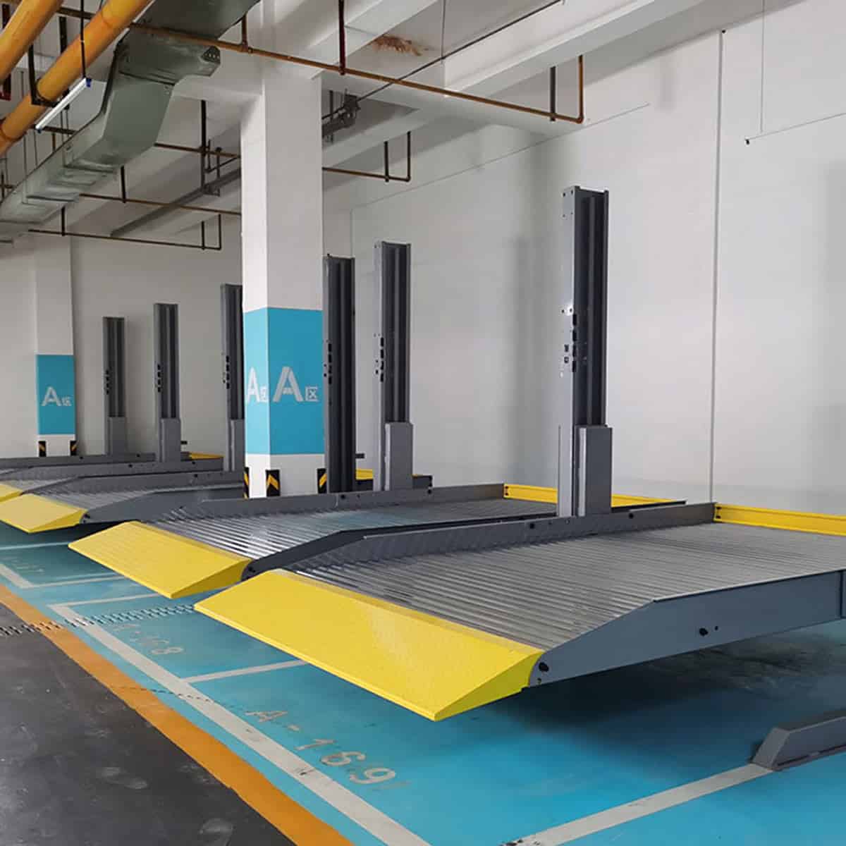 杨陵地下室机械车库安装