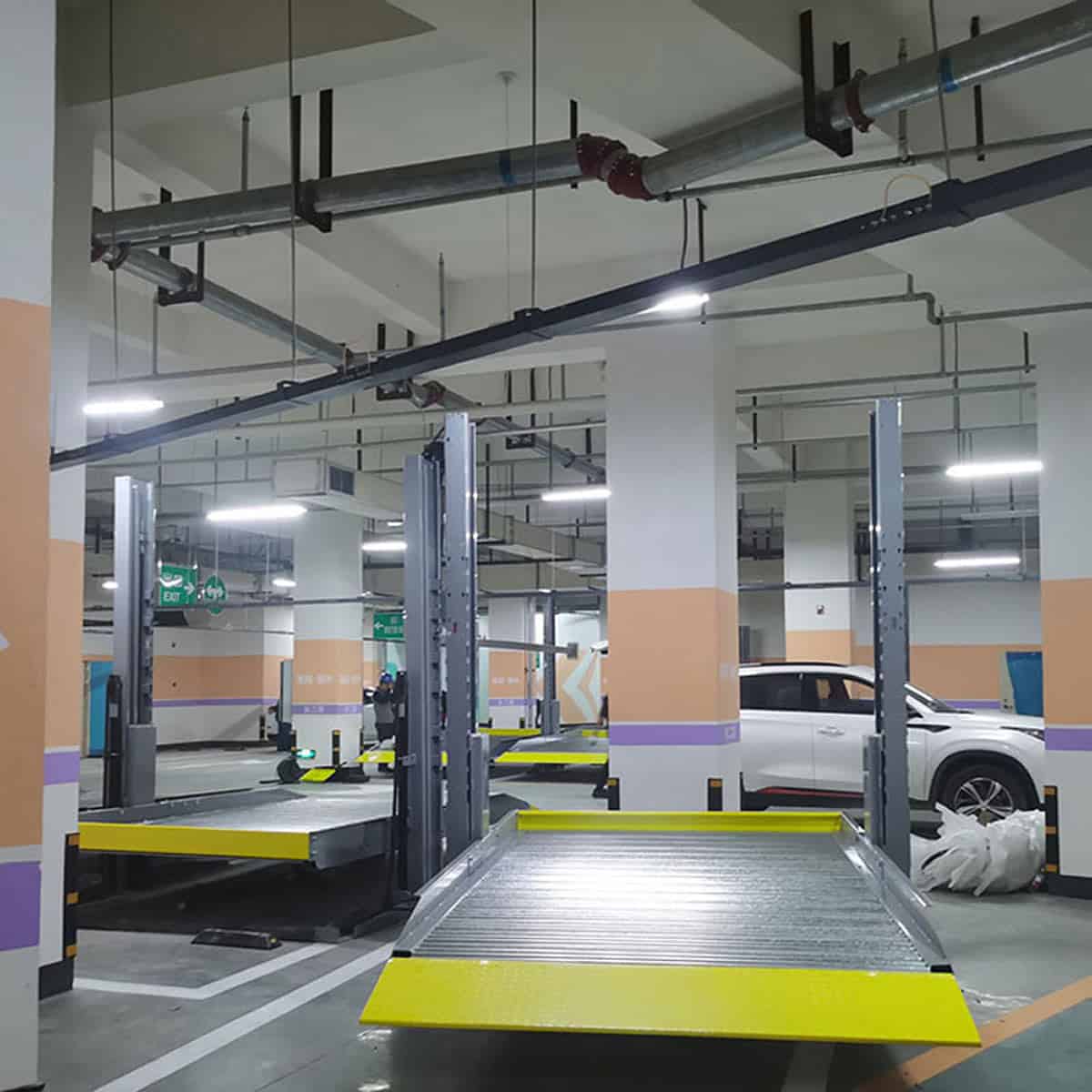 洛南横移式机械立体车库二手