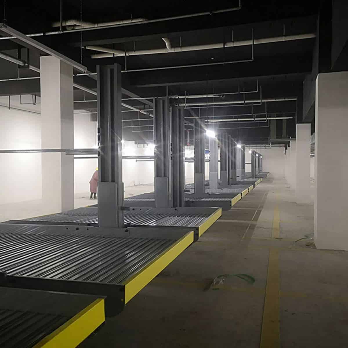 升降式停车立体车库改造