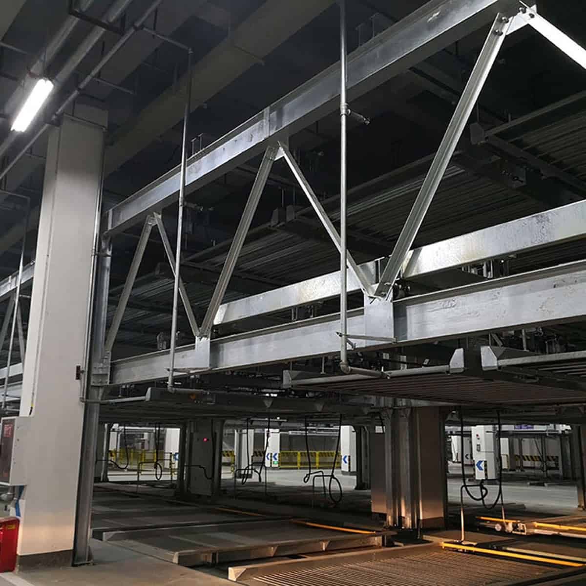 两当两层立体车位改造