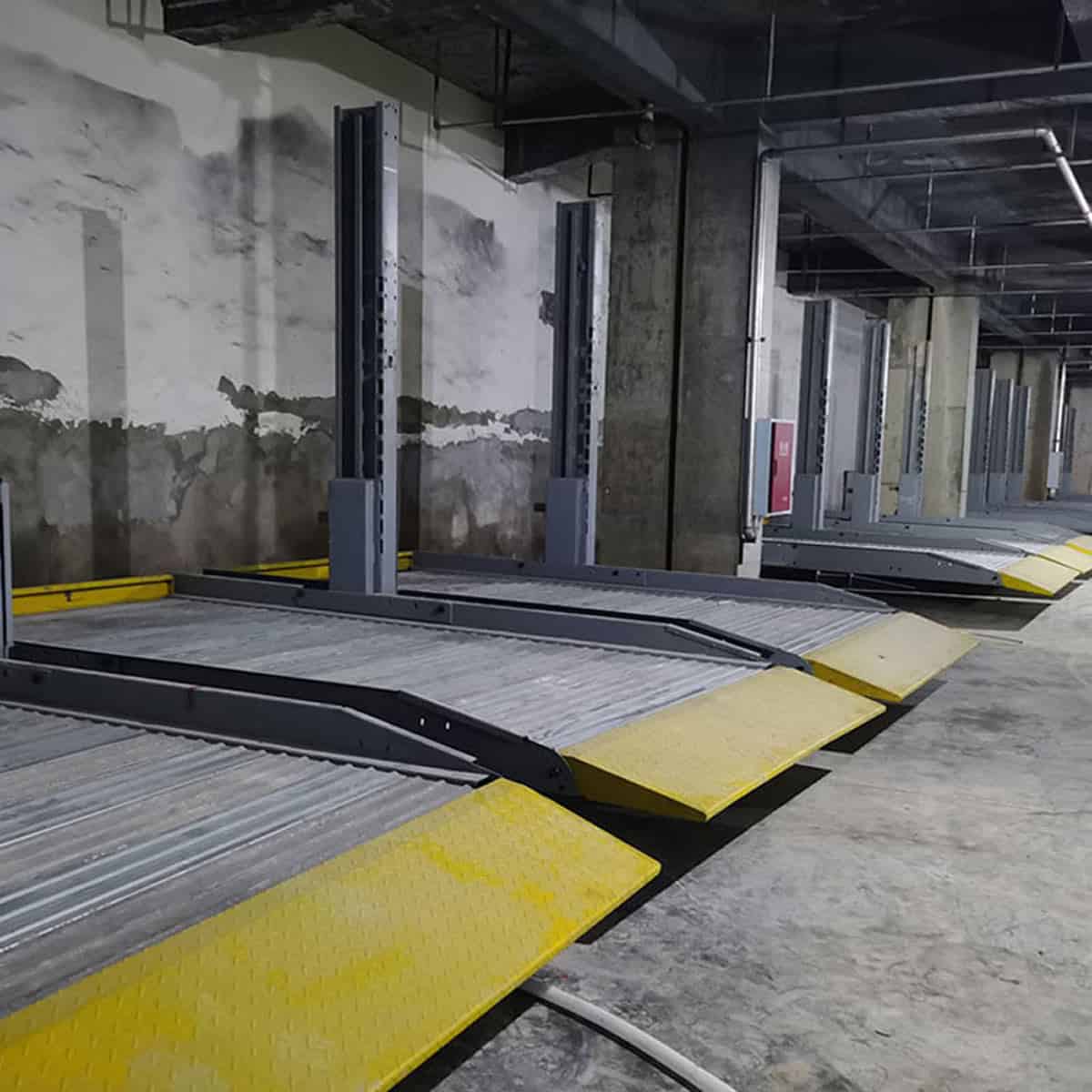 子长四柱机械车位出租