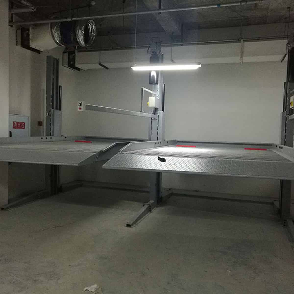 横移机械式停车位拆除