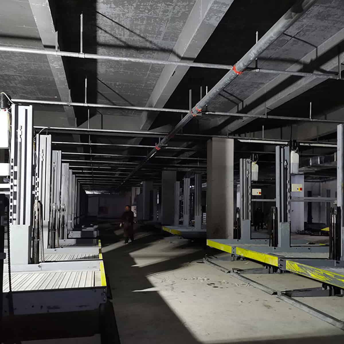 秦安上下立体停车过规划