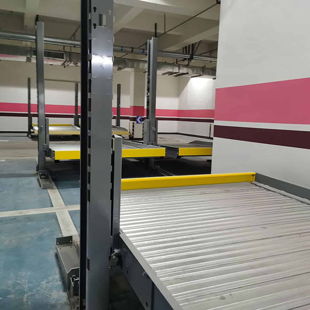 杨陵自动立体车库须知的安全装置