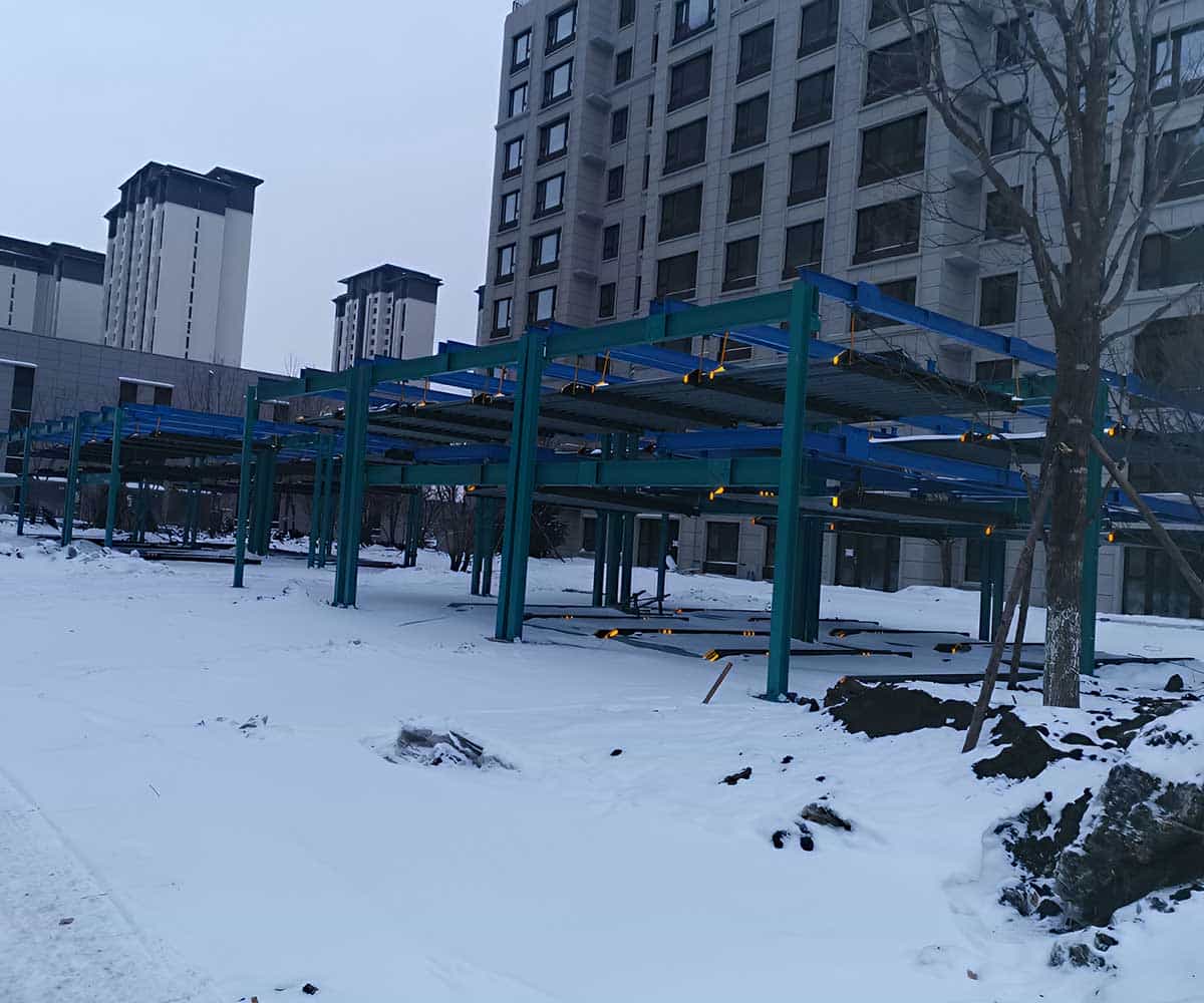 阿克塞升降横移机械车库的防火设计