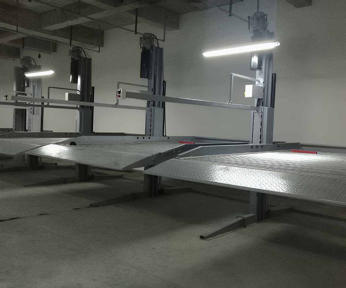 迪庆双柱立体车库出租的安全性高